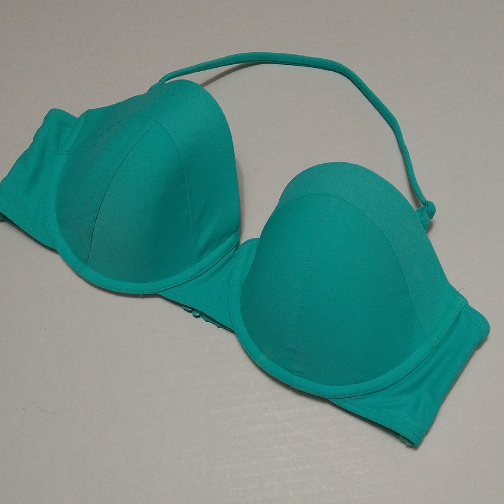 Old Navy Vibrant Teal Swim Suit Bra Size XL